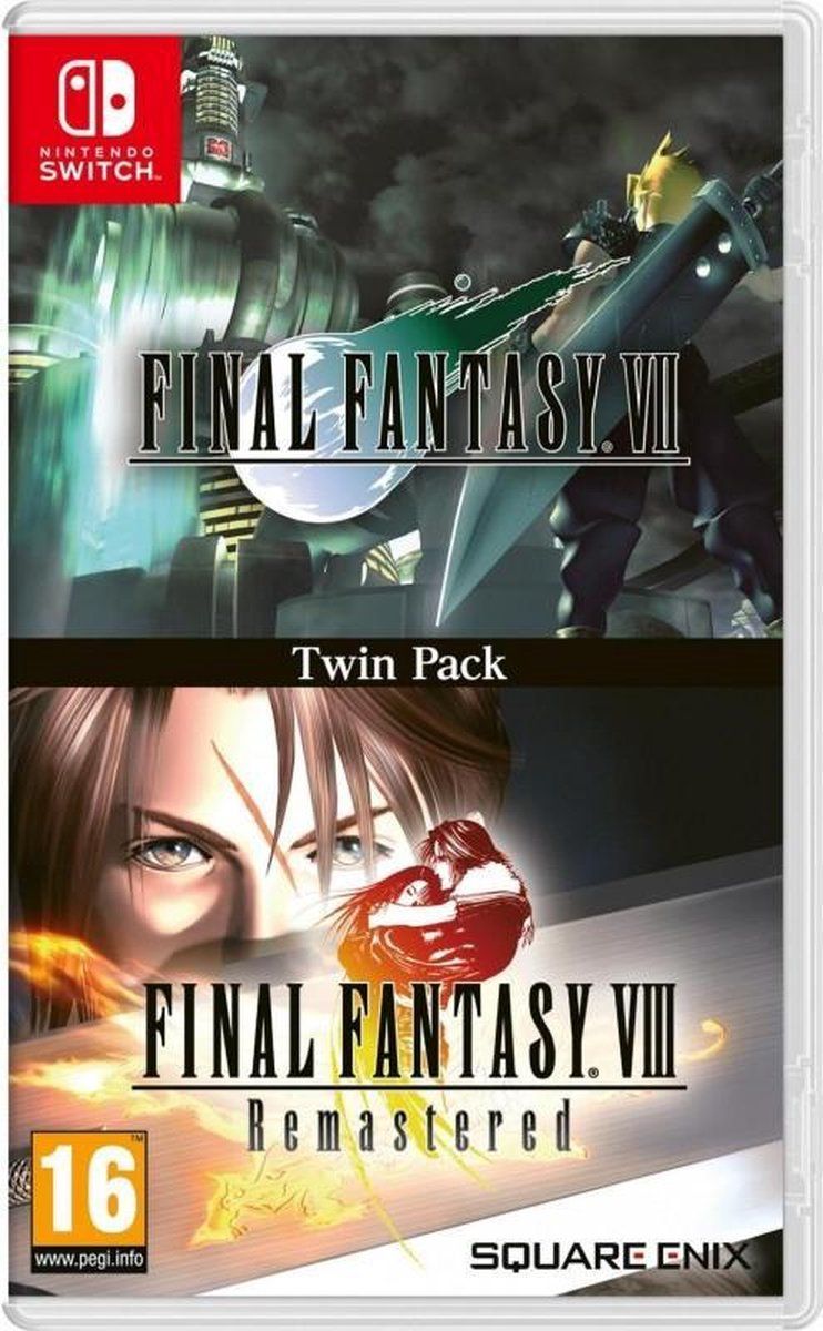 Final Fantasy VII & Final Fantasy VIII Twin Pack Nintendo Switch