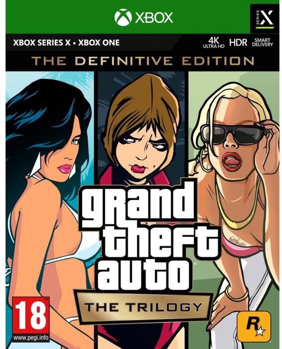 GTA THE TRILOGY - The Definitive Edition Xbox Series X en Xbox One Game