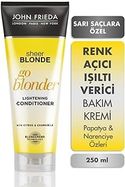 John Frieda Sheer Blonde Go Blonder Lightening Conditioner voor Blond Haar - 250 Milliliter - Licht Blonde Haren Geleidelijk Op