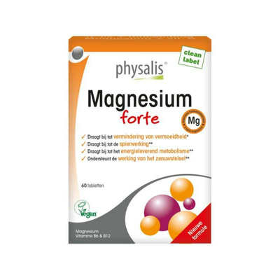 2x Physalis Magnesium Forte 60 tabletten
