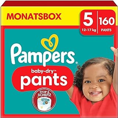 Pampers Baby Dry Pants  luierbroekjes maat 5 - 160 stuks