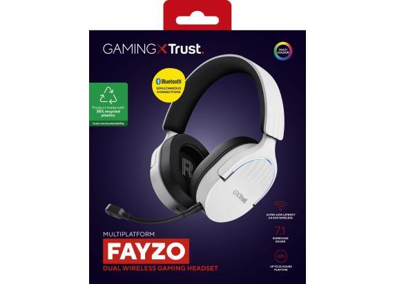 Trust Fayzo GXT491 Wireless Gaming headset Wit