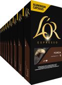 L'OR Espresso Forza - Intensiteit 9/12 - 10 x 10 koffiecups