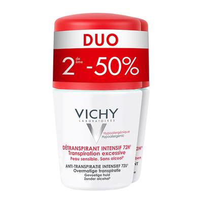 Vichy Deo Transp. Exc Stress Resist Rol Duo 2x50ml