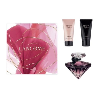 Lancôme Trésor La Nuit Giftset - 50 ml eau de parfum spray + 50 ml showergel + 50 ml bodylotion - cadeauset voor dames