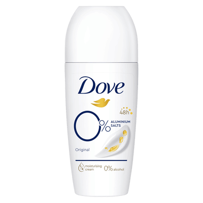 Dove Original 0% Deodorant Roller 50 ML
