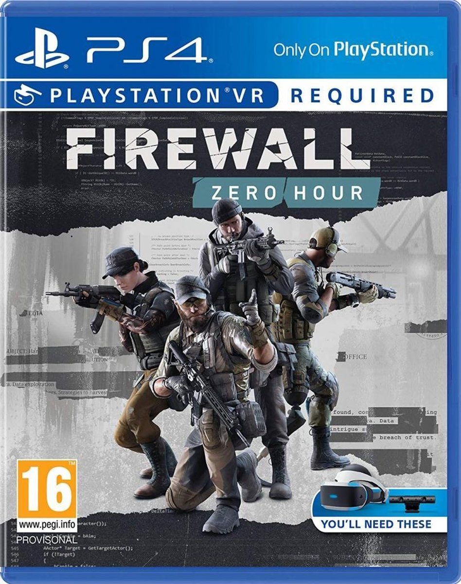 Firewall Zero Hour (PSVR Required) PlayStation 4