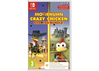 Moorhuhn Crazy Chicken: Shooter Bundle (Code in a Box) Nintendo Switch