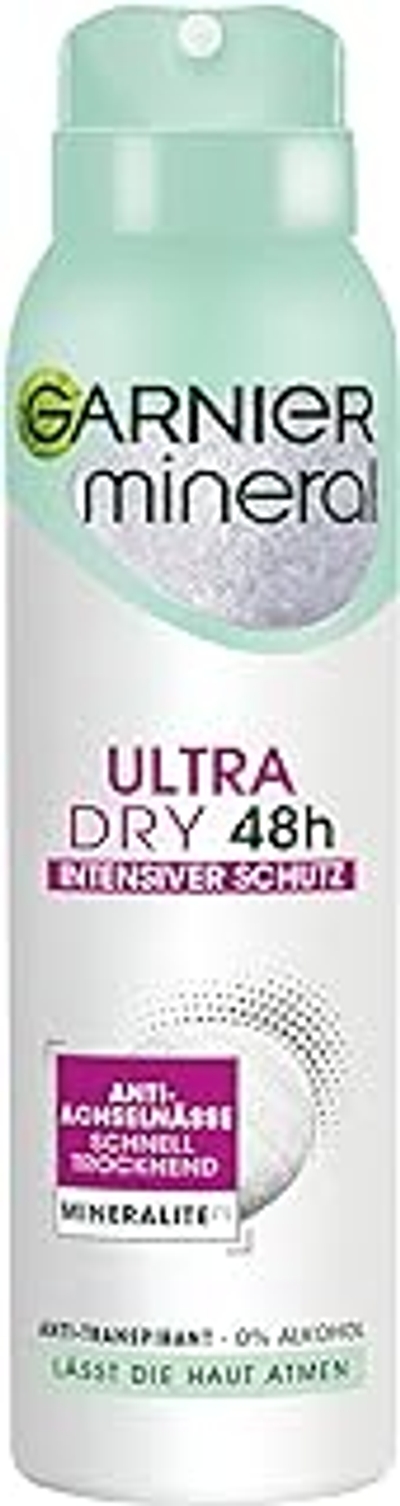 Garnier Mineral UltraDry deodorantspray - 150 ml