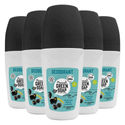 5x Marcel's Green Soap Deodorant Roller Mimosa&Blackcurrant 50 ml