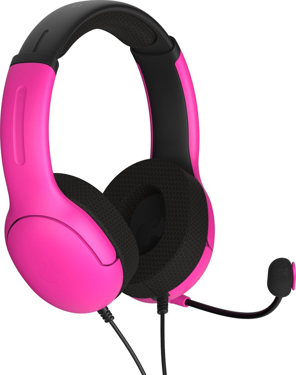 PDP Gaming Airlite Wired Stereo Headset - Nebula Pink