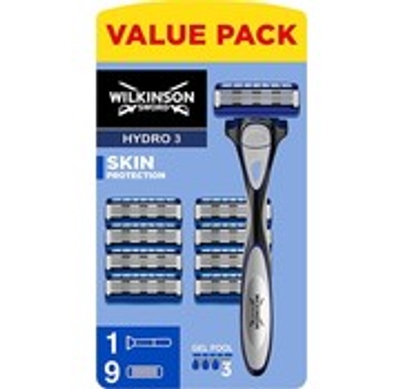 Wilkinson Hydro 3 scheersystemen - 9 stuks