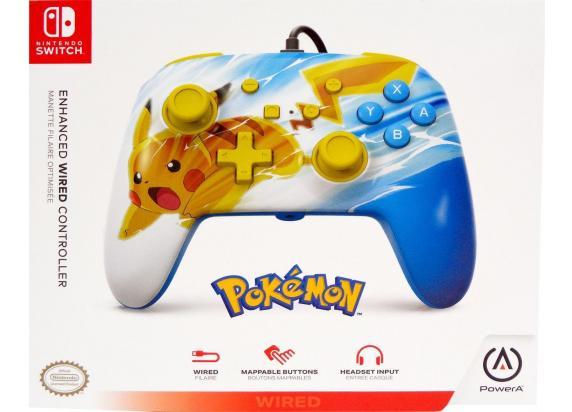 Nintendo Switch - Pokemon Switch Wired Controller Pokemon Pikachu Charge
