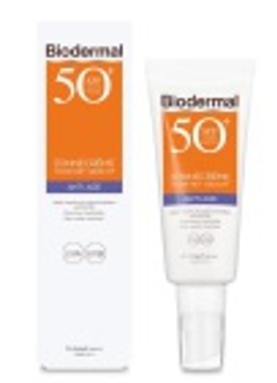 Biodermal Zonnebrand Crème Gezicht Anti Age SPF50+ - 40 ml