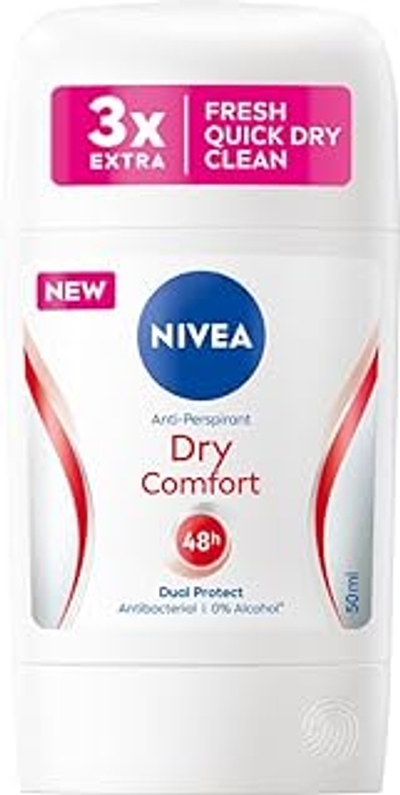 NIVEA Dry Comfort Antitranspirantstok, 50 ml