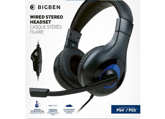 Bigben Stereo Gaming Headset V1 - PS5/PS4 - Zwart