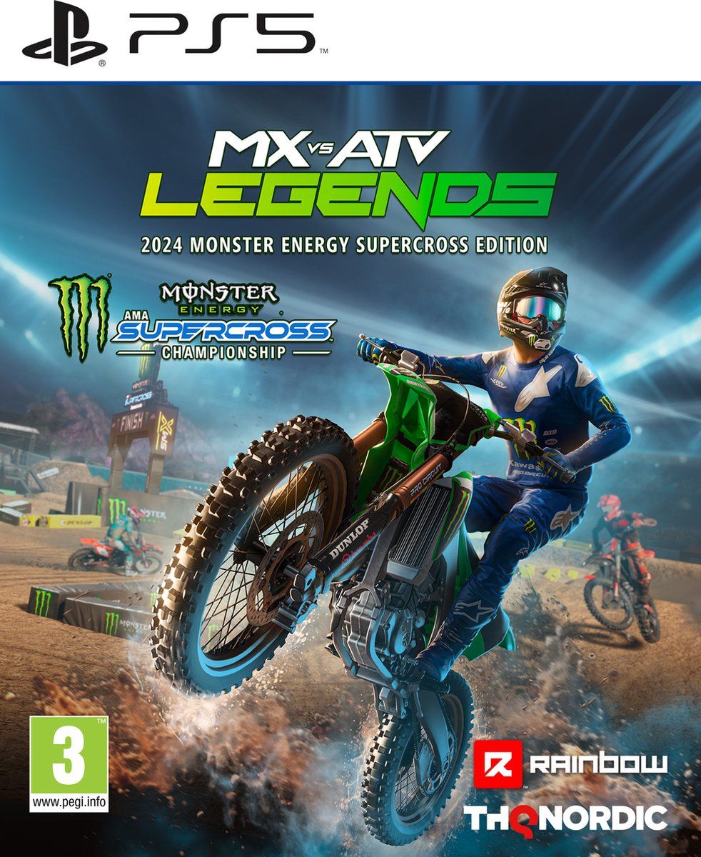 MX vs ATV Legends - 2024 Monster Energy Supercross Edition PlayStation 5