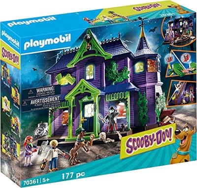 Playmobil 70361 Scooby-Doo! Avontuur In Het Spookhuis,38 x 38 x 40 cm,Multi kleuren