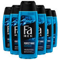 6x Fa Men Douchegel en Shampoo Perfect Wave 250 ml