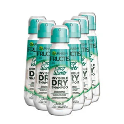 Garnier Invisible Dry Shampoo Coco - 6x 100 ml