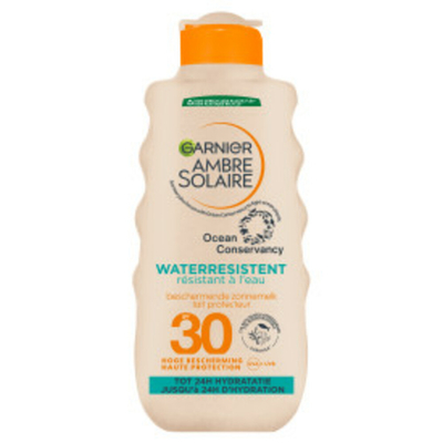 Garnier Ambre Solaire Waterresistent Zonnebrandmelk SPF 30 - 2 x 200 ml