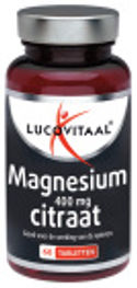 Lucovitaal Magnesium Citraat 400 MG 60 tabletten