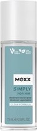 Mexx Simply For Him Natural Deodorant Spray 75ML