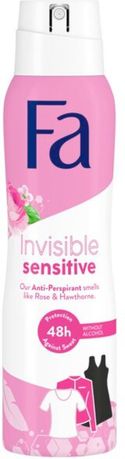 Fa Deo Spray Invisible Sensitive 150ML