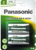 Panasonic oplaadbare batterijen C 2800mah - 2 stuks