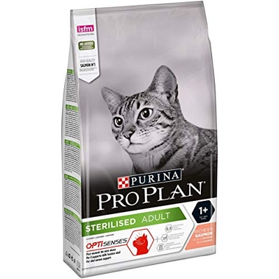 Purina Pro Plan Gesteriliseerde Vital Functions Adult 1+ met zalm, 6 x 1,5 kg - kattenbrokken