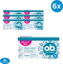 o.b. ProComfort Mini tampons voor de lichte tot normale menstruatiedagen, 6 x16 stuks