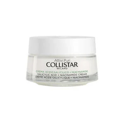 Collistar Attivi Puri Salicylic Acid + Niacinamide Gezichtscrème 50 ml