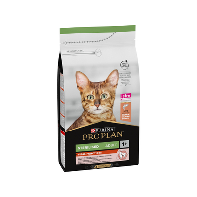 Purina Pro Plan Cat - Sterilised - Zalm - 2 x 10 kg - kattenbrokken