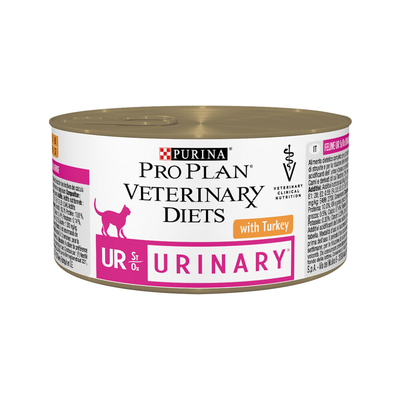 Purina Pro Plan VD UR Urinary Kat Blik - 48 x 195 g - natvoer katten