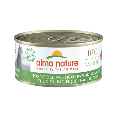 Almo Nature HFC 150 Natural Kattenvoer - Pacifische Tonijn - 24 x 150 g - natvoer katten