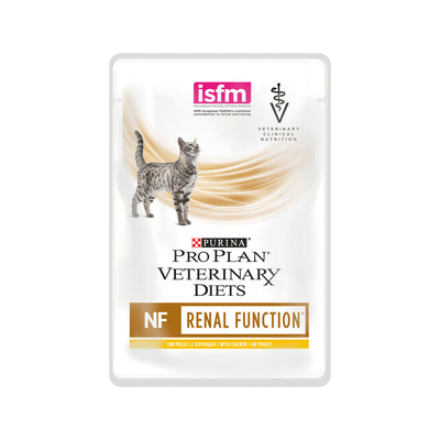 Purina Pro Plan VD NF Renal Function Kat Pouch Kip - 10 x 85 g - natvoer katten