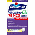 4x Davitamon Vitamine D3 Forte 75 MCG 75 smelttablet