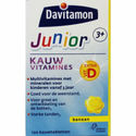 2x Davitamon Junior 3+ Kauwvitamines Banaan 120 kauwtabletten