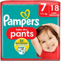 Pampers Baby Dry Pants  luierbroekjes maat 7 - 18 stuks