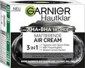 Garnier SkinActive AHA+BHA met kooltjes, 3-in-1 gezichtscrème, matterende Air Cream voor naar onzuiverheden neigende huid, 50 ml