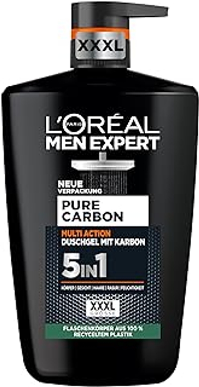 L'Oréal Men Expert XXXL 5-in-1 douchegel en shampoo voor mannen - 1000 ml