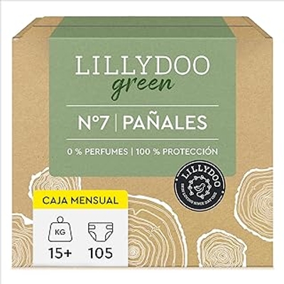 LILLYDOO  luiers maat 7 - 105 stuks
