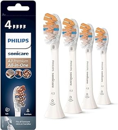 Philips A3 Premium  opzetborstels - 4 stuks