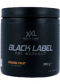 XXL Nutrition Black Label Pre Workout - Orange Fruit - 30 scoops