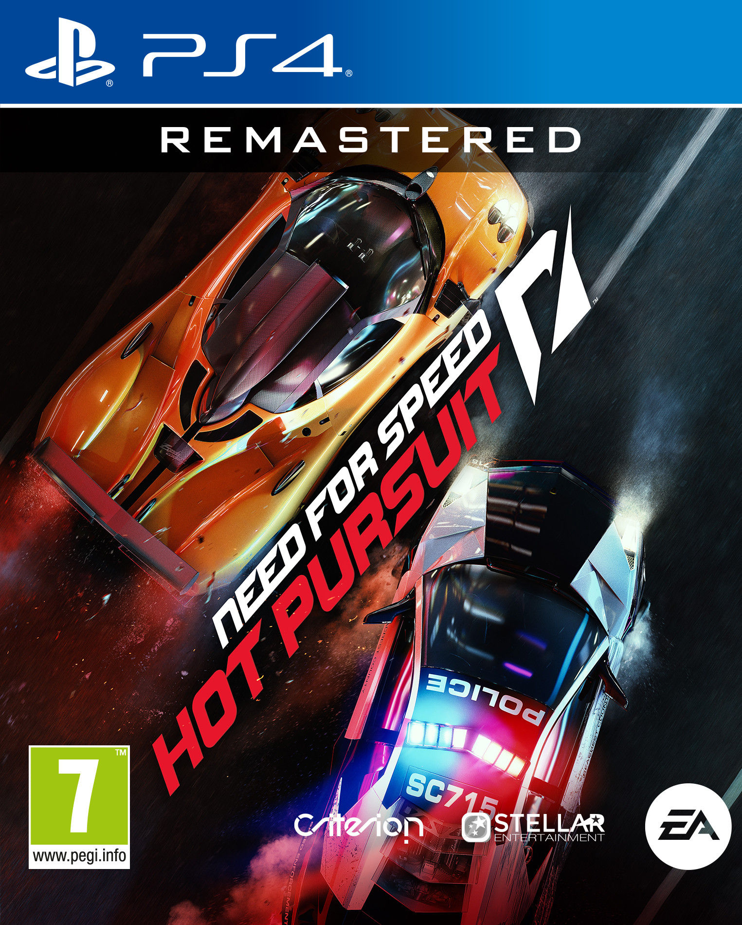 Need for Speed Hot Pursuit Remastered PlayStation 4