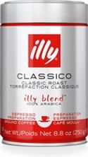 Illy Classico Gemalen Koffie - 6 x 250 gram