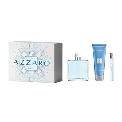Azzaro Chrome Gift Set