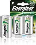 Energizer 2500 mAh herlaadbare batterij Power Plus D - blister van 2 stuks - oplaadbaar