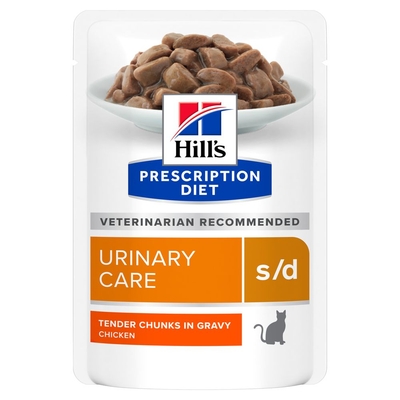 Hill's Prescription Diet s/d Urinary Care 48x 85g - natvoer katten