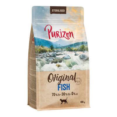 Probeer nu: Purizon - graanvrij - Sterilised Adult Vis 400 g - kattenbrokken